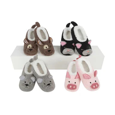 Toddler Mouse Baby Sherpa Bootie Animal Snoozies!