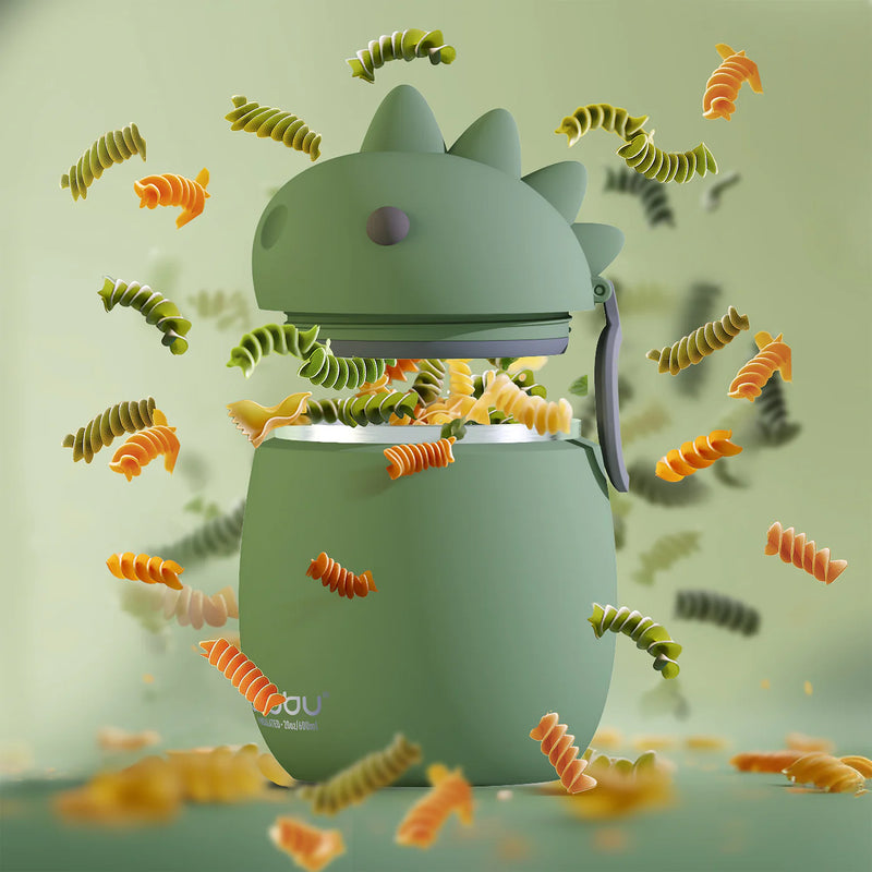 Dino Food Jar Brown Bear