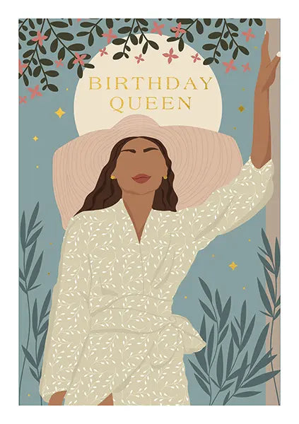 Birthday Queen Card