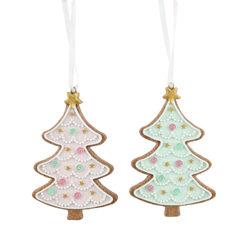Pastel Gingerbread Cookie