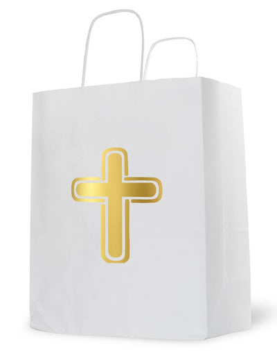 Gold Cross Gift Bag