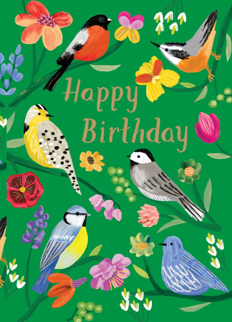 Birds Birthday Card