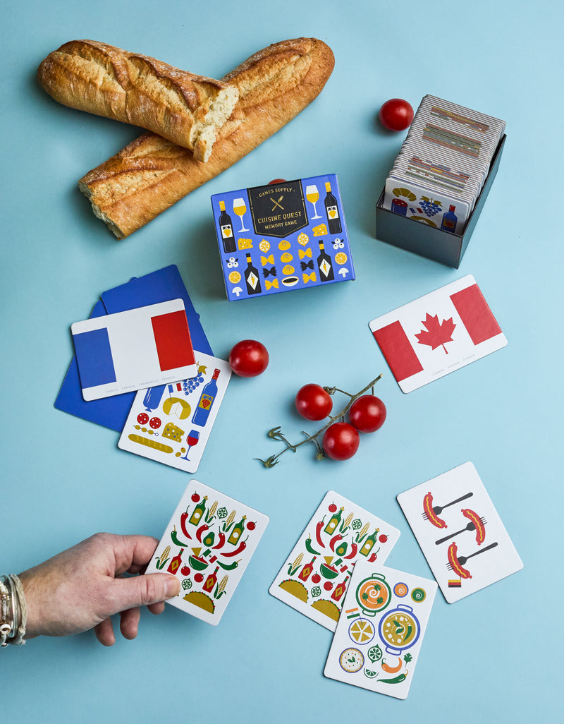 Cuisine Quest Memory Game