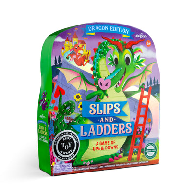 Slips & Ladders Dragon Shaped Game