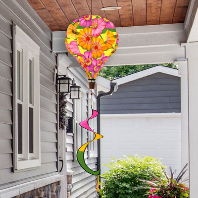 Daisies Deluxe Hot Air Balloon Spinner