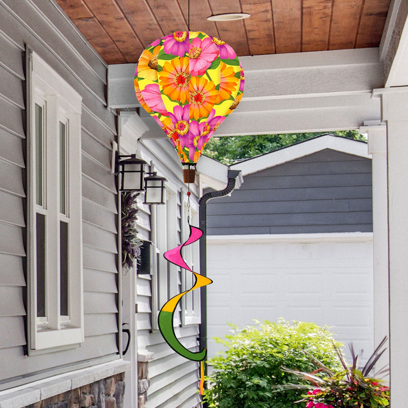 Daisies Deluxe Hot Air Balloon Spinner