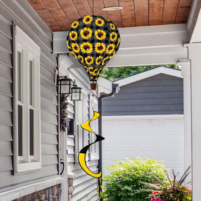 Sunflowers Hot Air Balloon Spinner