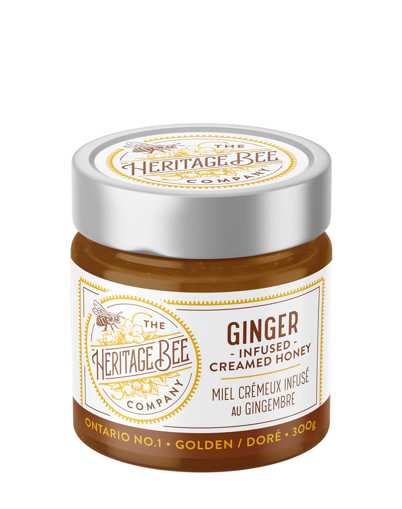 Ginger Creamed Honey- Made in Ontario