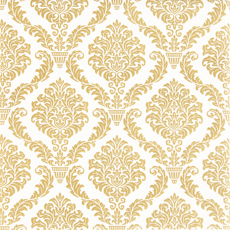 Large Dinner Size Napkins- Elegant Gold Damask