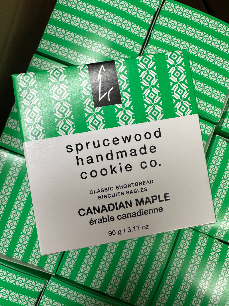 Canadian Maple Shortbread Cookies