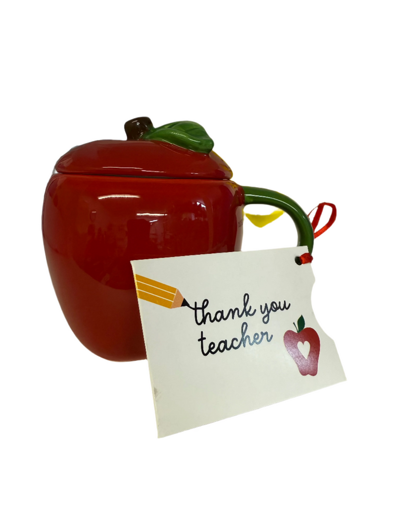 Apple Mug with Lid