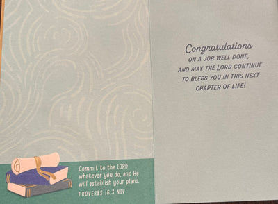 Graduation God's Plan Card
