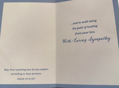 Our Prayers Sympathy Card