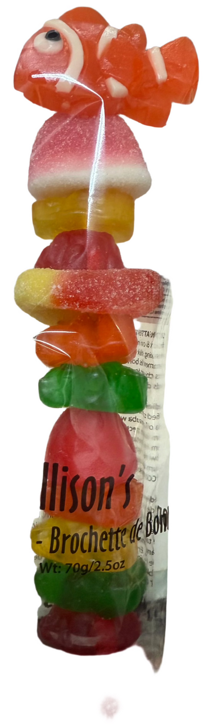 Sealife Gummy Candy Kabob
