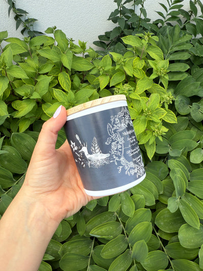 "Midnight Loon " - Tobacco Night Sky 100% Soy Wax Candle - Made in Toronto