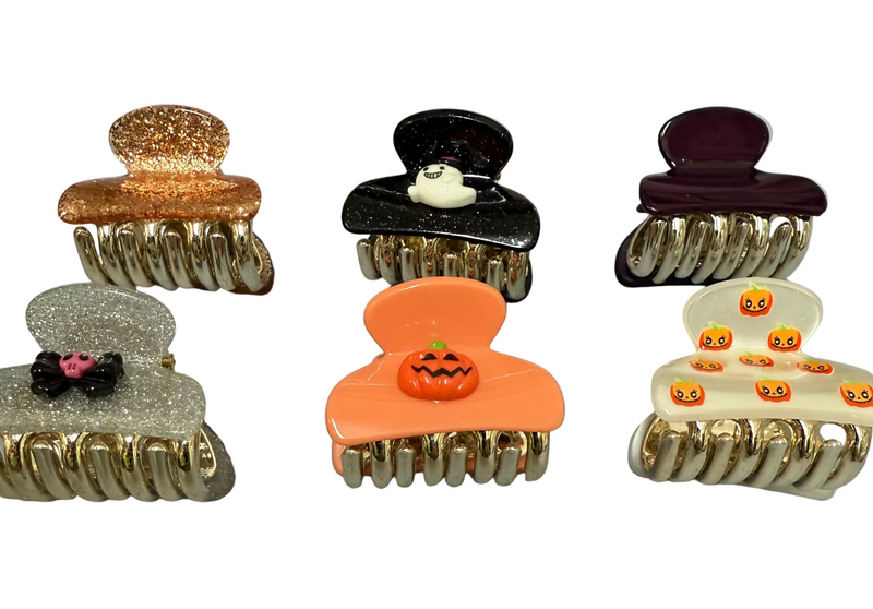 Mini Halloween Hair Clip