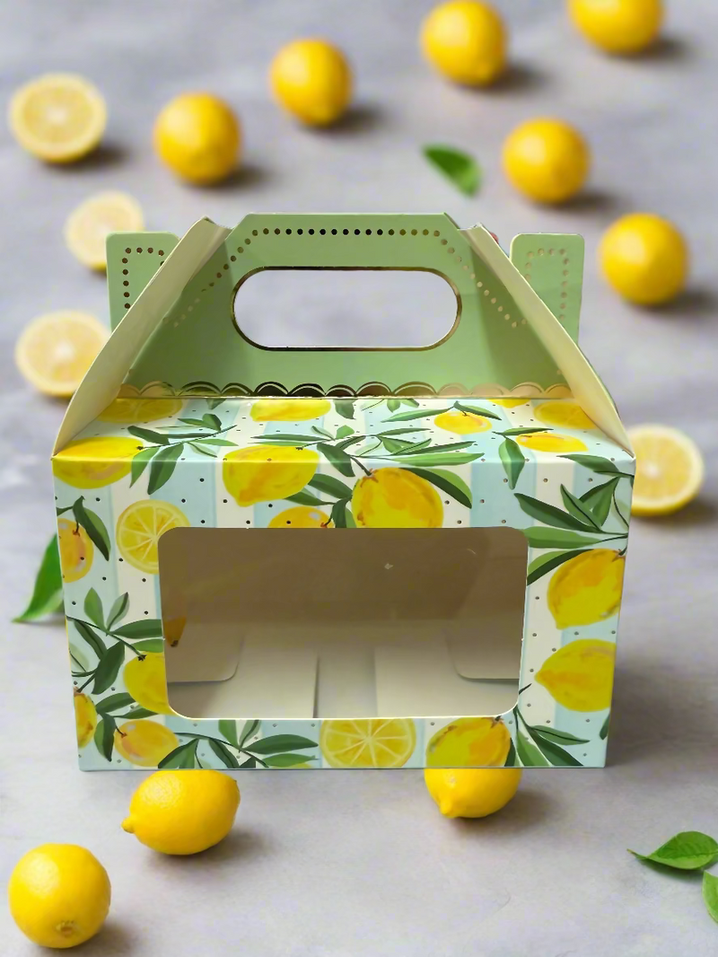 Lemon Themed Gift Box with Window