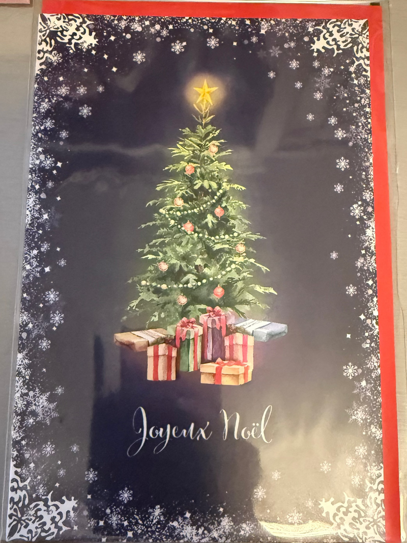 Joyeux Noel Christmas Card