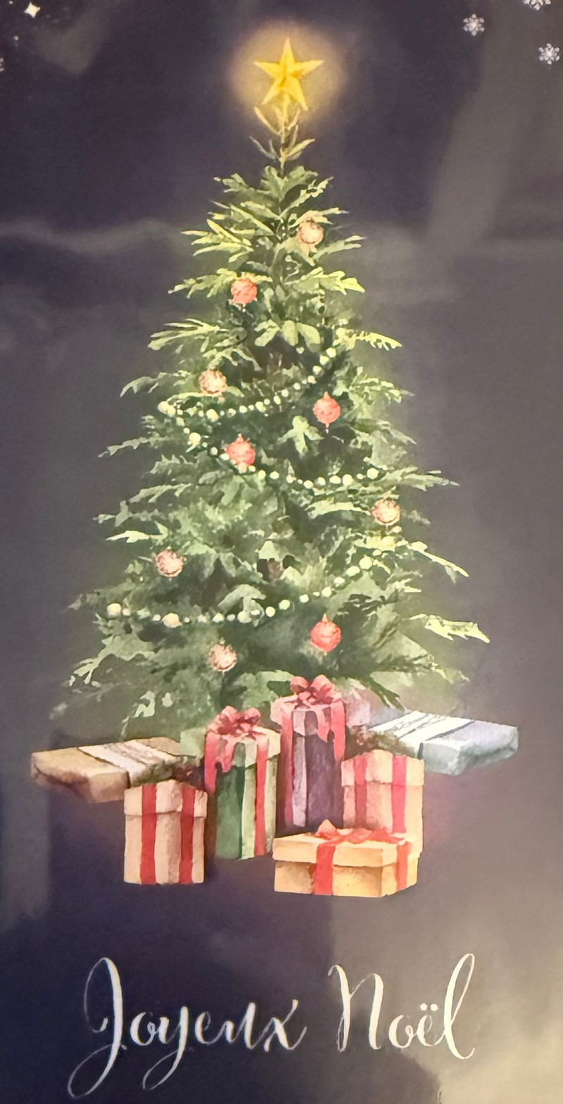 Joyeux Noel Christmas Card