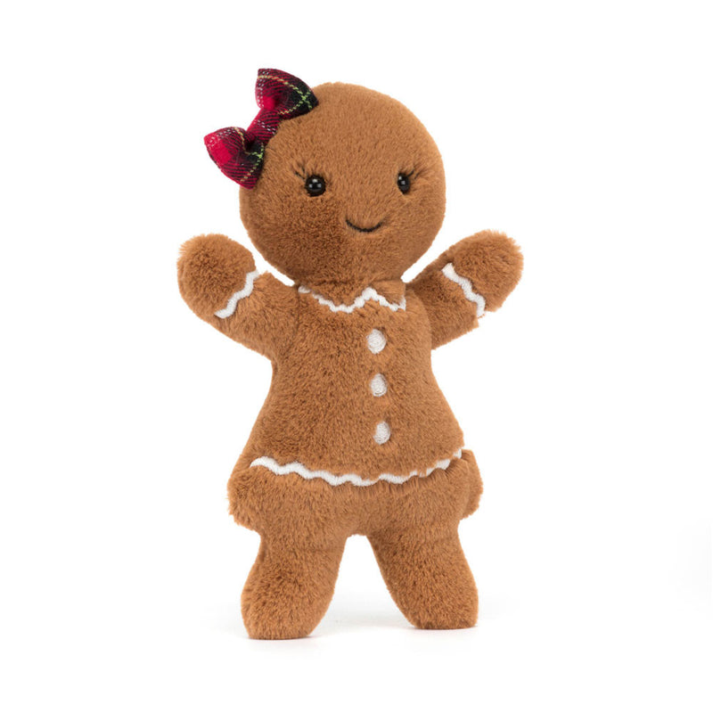 Jolly Gingerbread Ruby-Jellycat LIMIT OF 1 PER CUSTOMER
