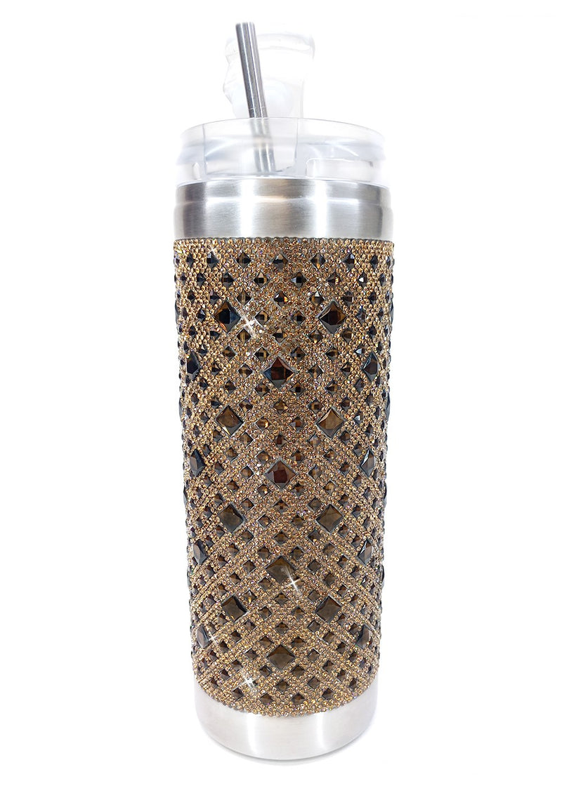 Chocolate Diamond Bling Tumbler