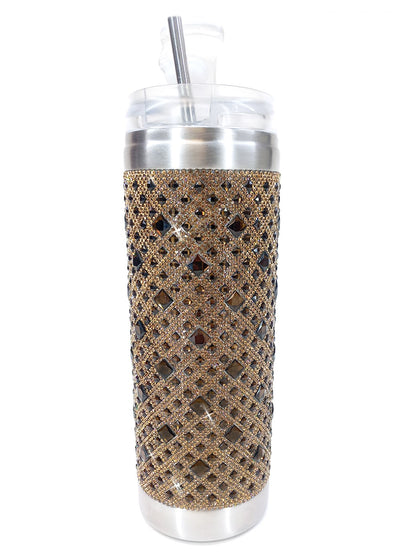 Chocolate Diamond Bling Tumbler