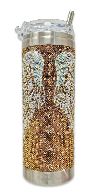 Blessed Gold Bling Tumbler
