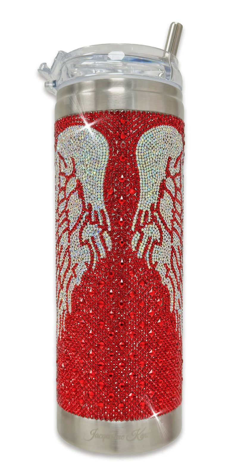 Blessed Red Bling Tumbler