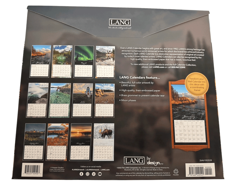 Oh Canada 2026 Wall Calendar