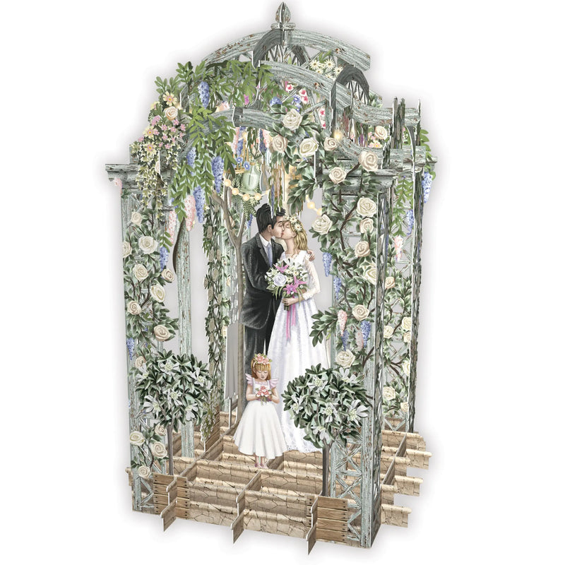 Bride and Groom 3D Pop Up Card