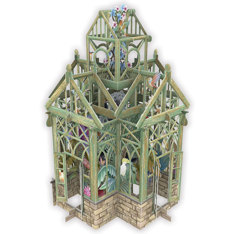 Tropical Greenhouse 3D Pop Up Card