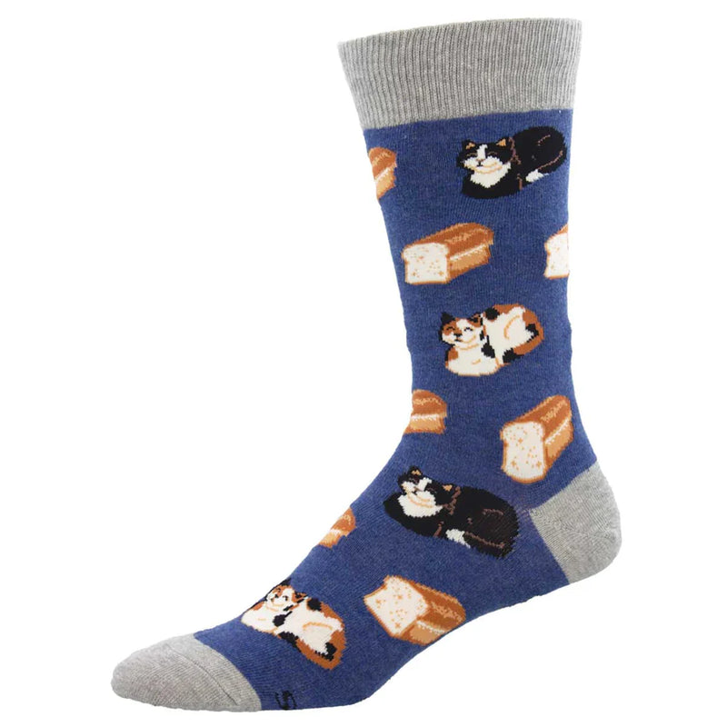 Mens Cat Loaf Socks