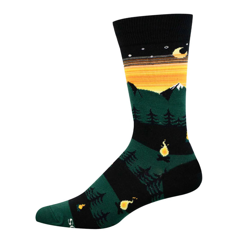 Mens Campfire Vibes Socks
