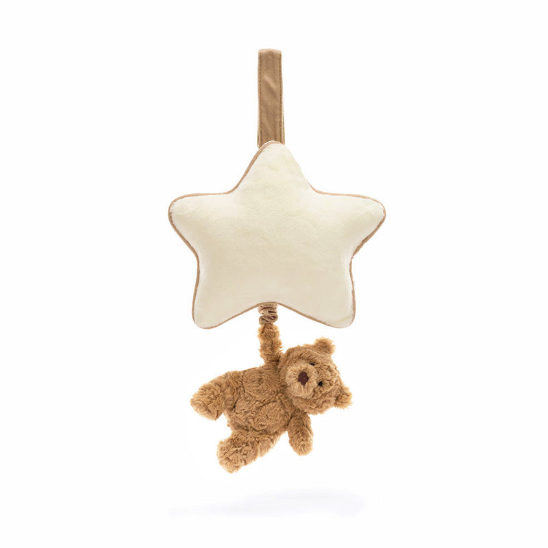Bartholomew Bear Musical Pull- Jellycat
