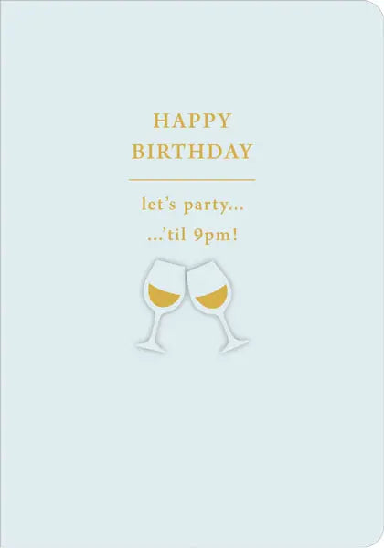 Happy Birthday Party Card