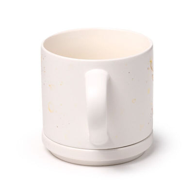 Stag Porcelain Mug & Coaster Lid Set