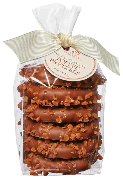 Milk Chocolate Toffee Pretzels Bag (6 pcs.)