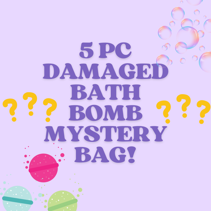 5 Damaged Bath Bombs FINAL SALE