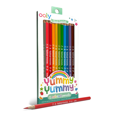 Yummy Yummy Fruit Scented Colored Pencils - Set of 12