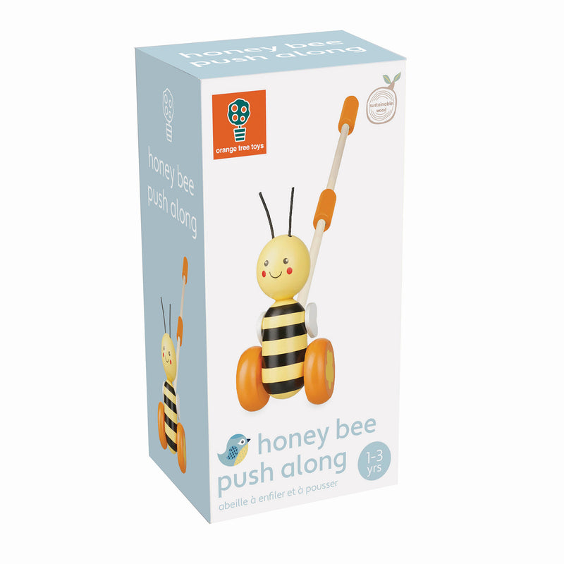 Honey Bee Push Along In a Box