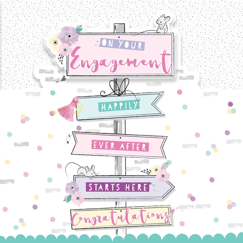 Engagement Signs Card
