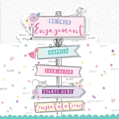 Engagement Signs Card