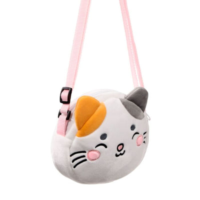Cat Crossbody Plush Shoulder Bag