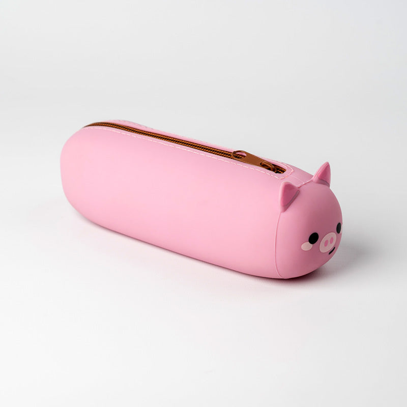 Pig Silicone Pencil Case