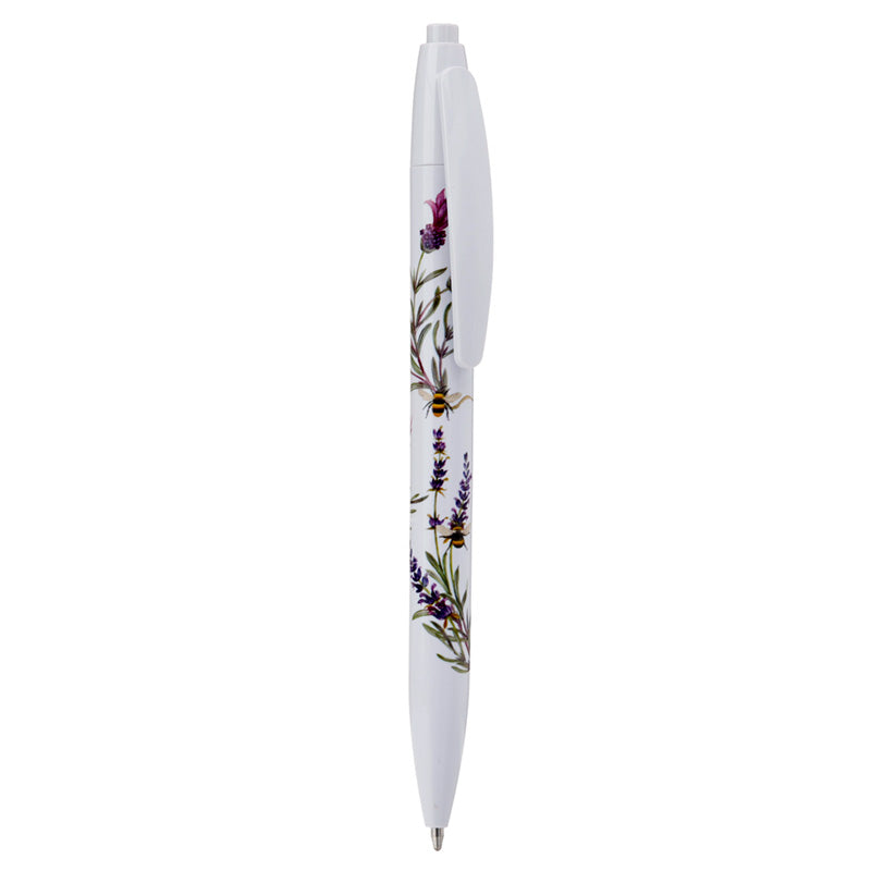 Lavender Flower Pen Set of 3