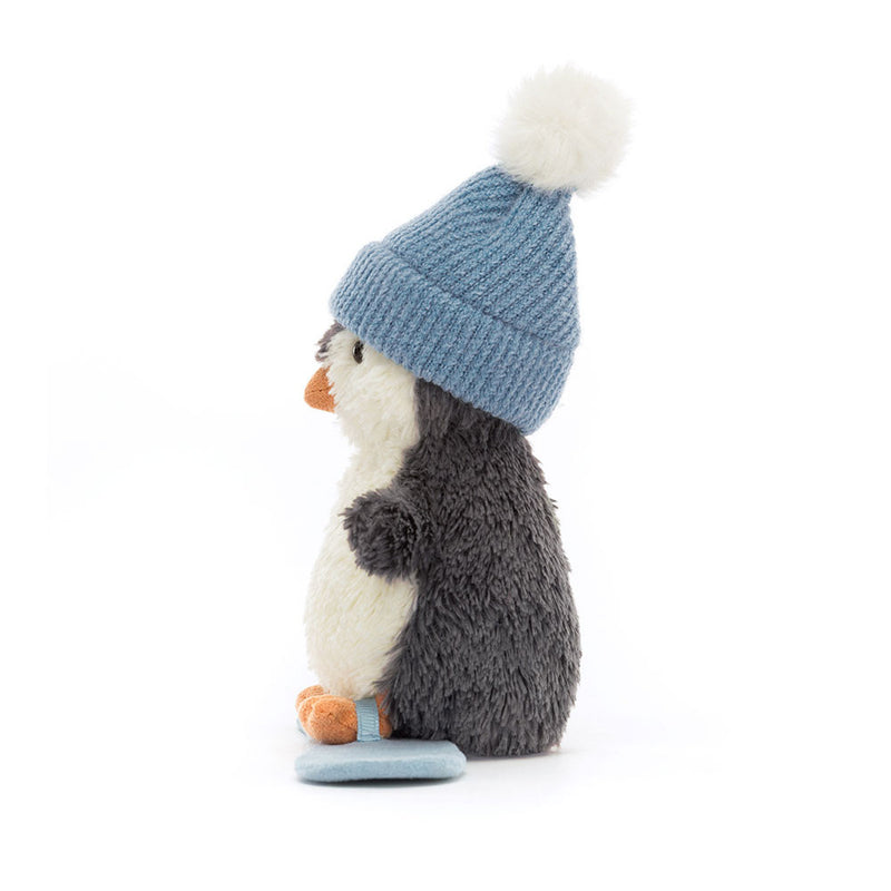 Peanut Penguin Snowboarding-Jellycat LIMIT OF 1 PER CUSTOMER