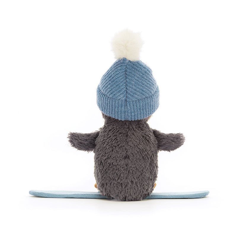 Peanut Penguin Snowboarding-Jellycat LIMIT OF 1 PER CUSTOMER