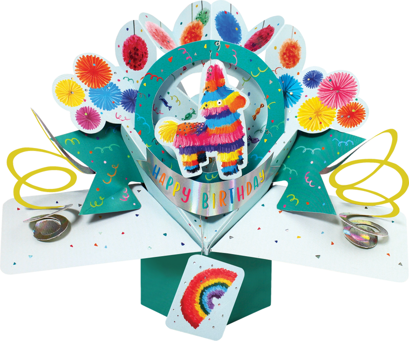 Pinata Pop Up Card