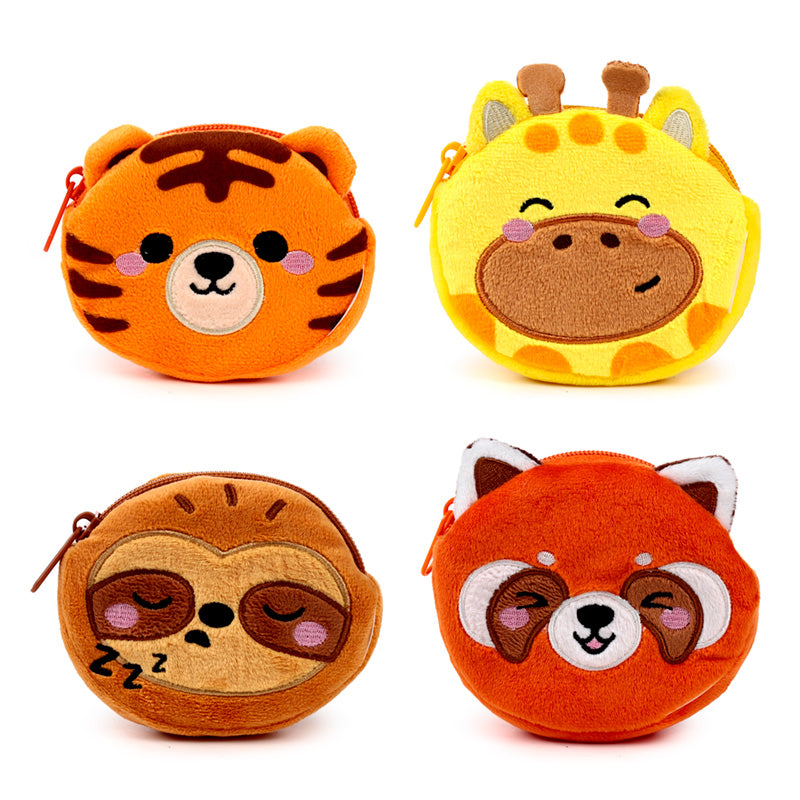 Zoo Mini Change Plush Purse