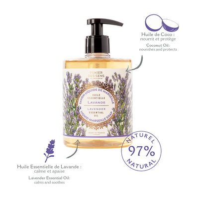 Marseille liquid soap - Lavender